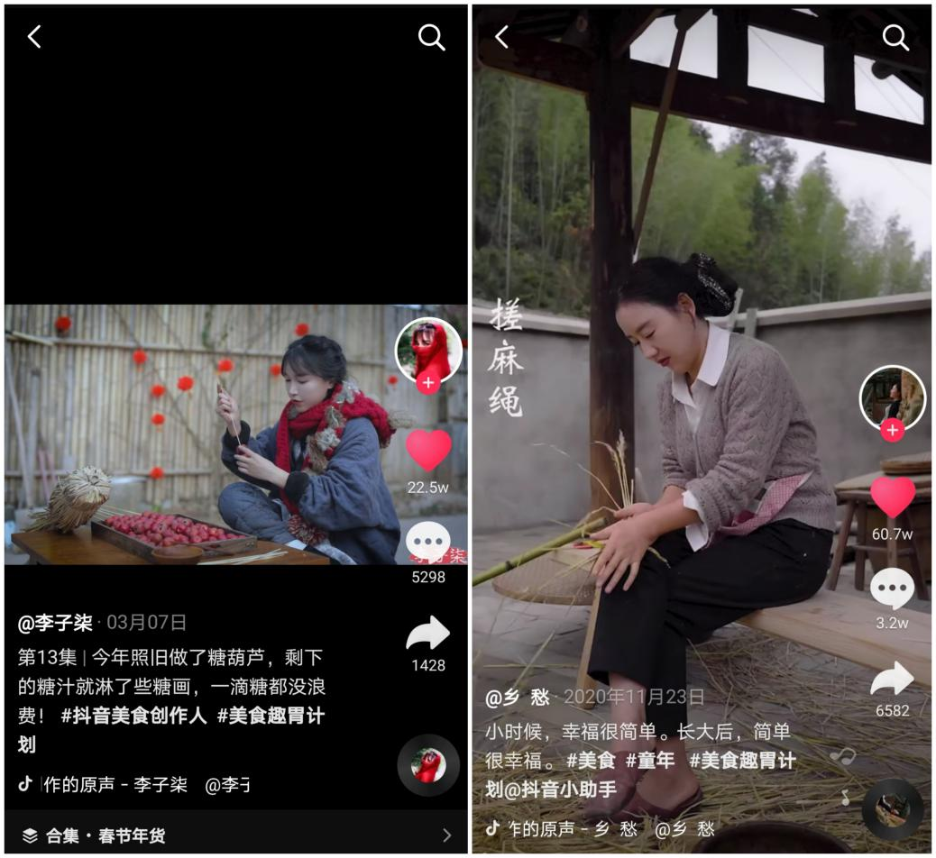 一天涨粉近百万沈丹的乡愁能对标李子柒