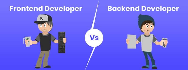 Code programming a street, who is the front-end backend?