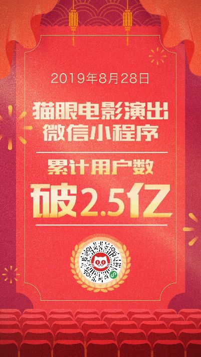 Cat Eye WeChat applet users broke 250 million, 