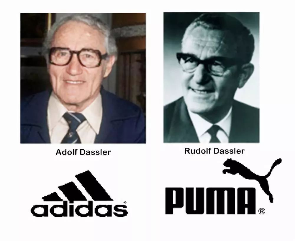 adidas and puma history