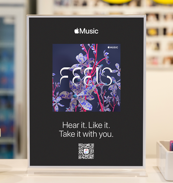 Apple started to provide background music licenses for department stores, and by the way also promoted Apple Music