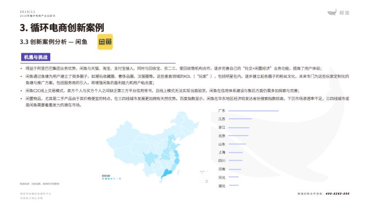 鲸准研究院发布《2019年循环电商产业白皮书》