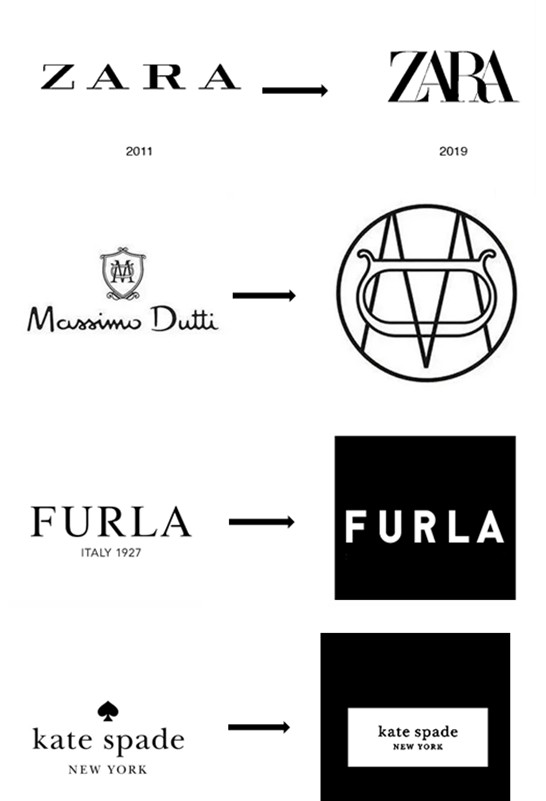 Accelerate rejuvenation. Last year, a total of 10 luxury fashion brands changed their logo