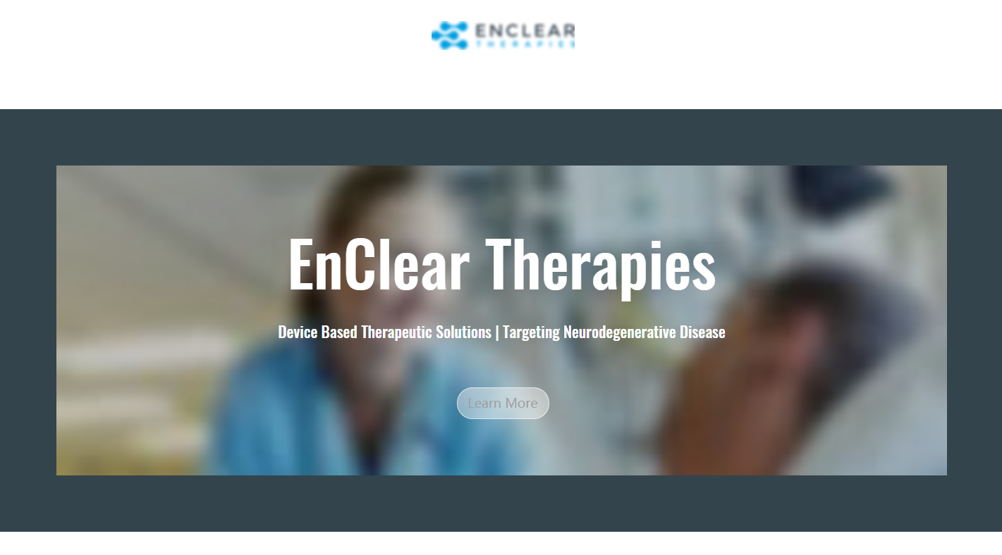 生物医疗公司「EnClear Therapies」获 1000 万美元 A 轮融资，为神经系统疾病患者提供医疗服务