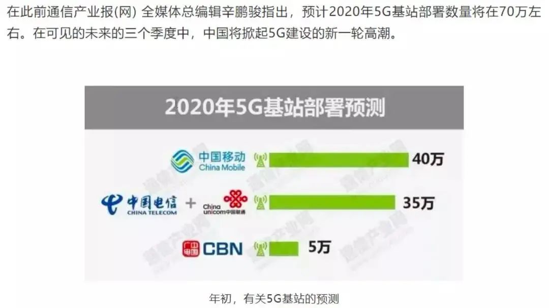 新基建助推广电5G，“全国一网”加速行业洗牌