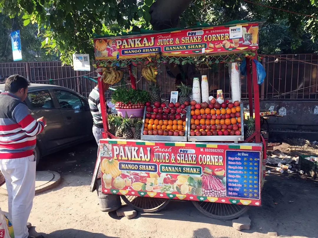 In India, how do they do takeaway business?