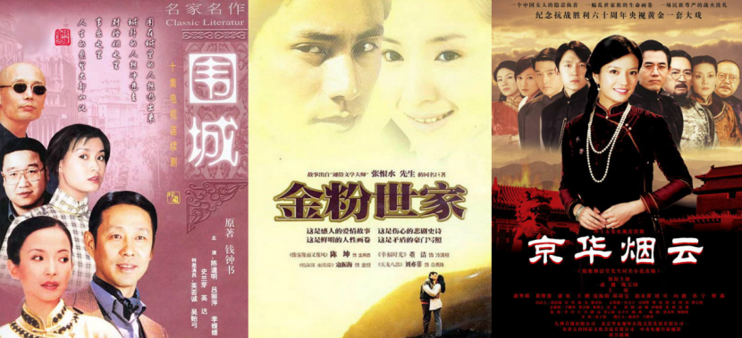 List of adaptations of Chinese modern and contemporary 100 writer novels and films