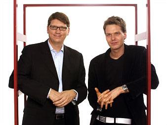 Entrepreneurs Niklas Zennstrom and Janus Friis hatch Skype out of the ruins of KaZaa