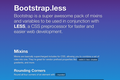 Twitter推出轻量级前端开发工具Bootstrap