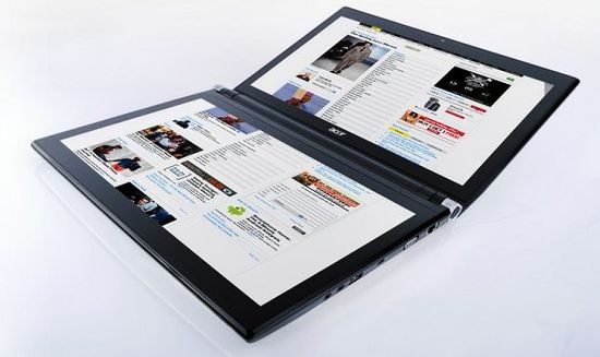 演示：宏碁双触控屏平板电脑Acer Iconia