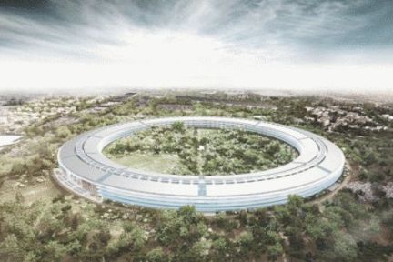 苹果的太空船办公室完工时间将延后至2016年