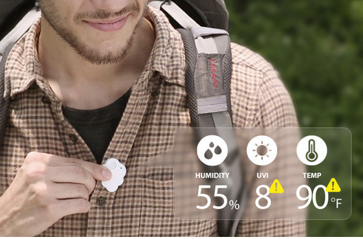 Maker Voice:新硬件能做的还有很多，比如这个可以别在胸前的微型气象站CliMate