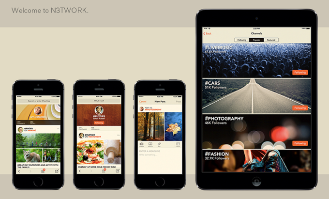 移动端内容消费和分享平台N3twork上线，已获1200万美元融资