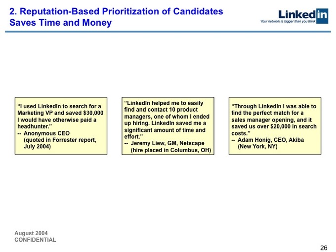 2004年LinkedIn B轮融资计划书开封：如今股价已达227美元的它当年是怎么融资的