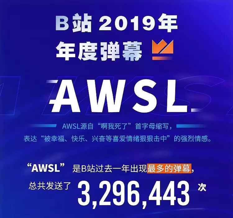 Awsl成b站年度弹幕 这些年轻人在想啥 详细解读 最新资讯 热点事件 36氪