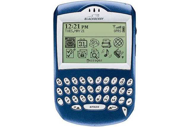 blackberry 6210 feature 图片的怀旧：智能手机这十年（上）