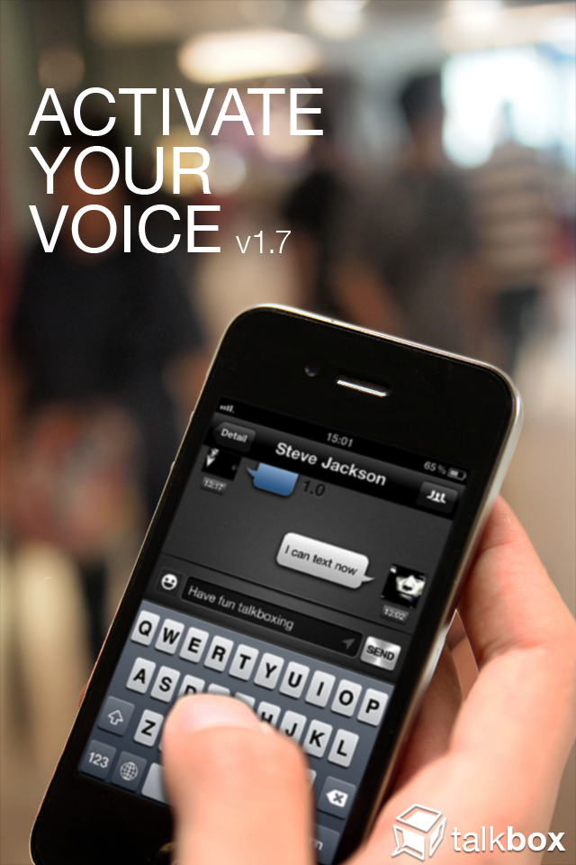 talkbox将推新版支持文字聊天和新浪微博