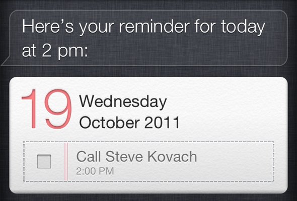 Finally, our source said the prototype had Siri, but it was called 