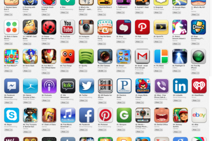 Top 100的免费应用榜中，为何没有一个是传统媒体？