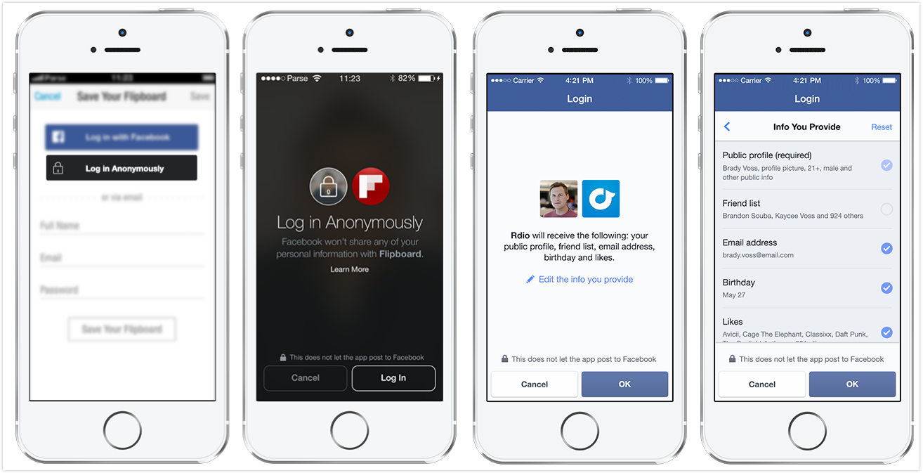 Anonymous Login 功能即将到来 用户可以匿名使用facebook 账号登录第三方服务 详细解读 最新资讯 热点事件 36氪