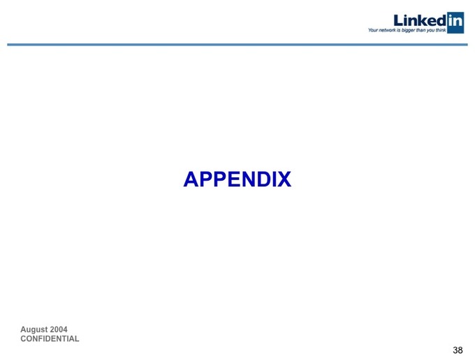2004年LinkedIn B轮融资计划书开封：如今股价已达227美元的它当年是怎么融资的