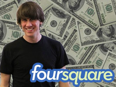 Foursquare is still experimenting, but will probably end up taking a cut of Groupon-like deals sold through the app