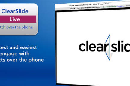 ClearSlide获1100万美元融资用于“快速”销售沟通服务的扩张