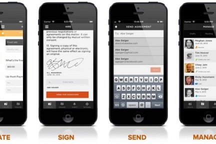 让普通用户在手机上就能创建并签署法律合同，移动端法律合同DIY服务Shake融资300万美元