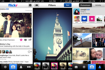 类似Instagram？Yahoo重新设计Flickr iOS应用，加入16款滤镜