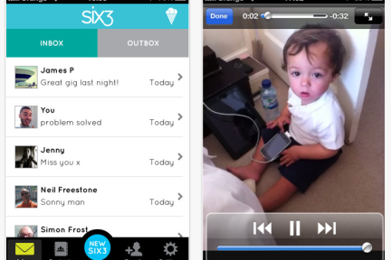 创业公司Six3推出免费的跨平台视频短信服务 (视频演示)