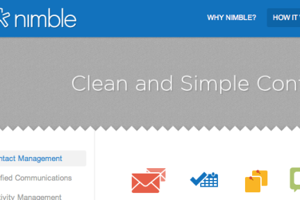 社交CRM创业公司Nimble获得Google Ventures等100万美元投资 