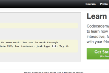 趣味编程网站Codecademy获250万美元投资，引领编程方式变革的弄潮儿