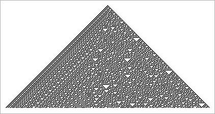 Wolfram's Rule 30 Cellular Automaton