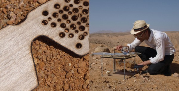 Markus Kayser Builds a Solar Powered 3D Printer that Prints Glass from Sand and a Sun Powered Cutter solar power printers design