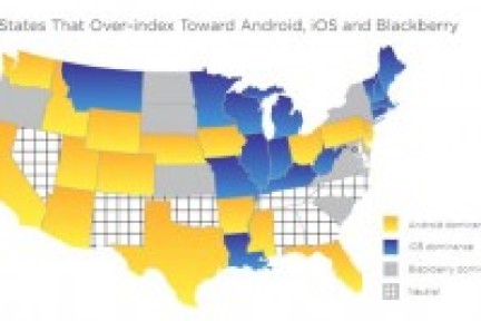 美国州划分新方式：Android州和iPhone州
