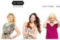 分享经济在快时尚领域的代表：服装租借网站Le Tote上线三月已获得一万名订阅用户，明年将推出购买服务