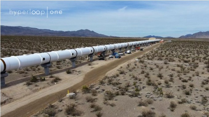 时速甩高铁 4 倍有余的 Hyperloop One 超级高铁，正临近试跑测试 | 图说