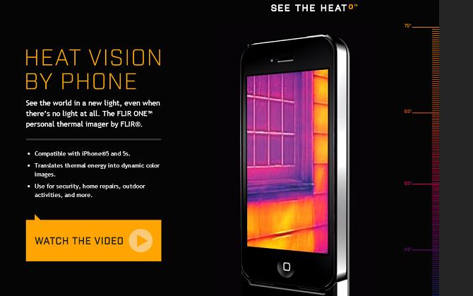 用温度看世界：内置FLIR ONE热成像摄像头的iPhone手机壳闯来了-36氪