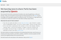 Quora第一笔收购：问答网站Parlio