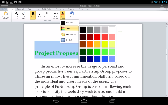 CloudOn正式支持iPhone、iPad Mini和Nexus 7，让你在手机和平板上编辑微软Office文件