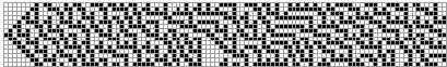 Rule 30 Slice Tipped on Its Side