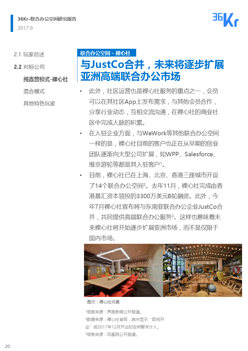 联合办公行业报告 | 联合办公，让团队和优秀的人在一起