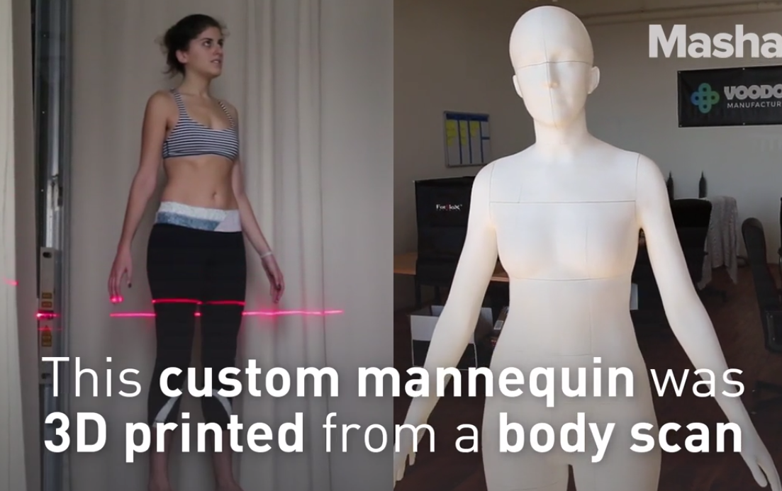 想穿“高端定制款”？你可以用这项技术3D打印一下自己的“身材”|潮科技