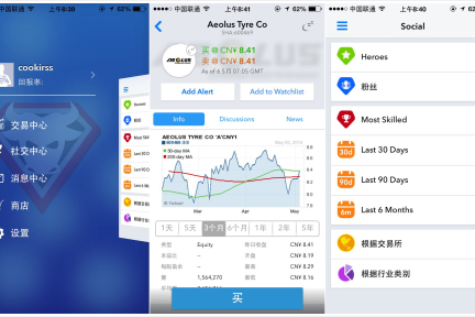 模拟炒股应用TradeHero推出中文版，正式进入中国市场，并已全面免费