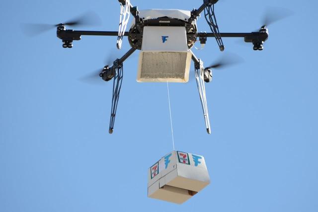 亚马逊的这项无人机新专利，可让零食坐着降落伞飘到你面前 |潮科技