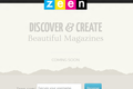 YouTube联合创始人创建在线杂志网站Zeen，让用户创建并发现个性化杂志