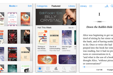 苹果发布新版 iBooks & iTunes U，设计上更扁平