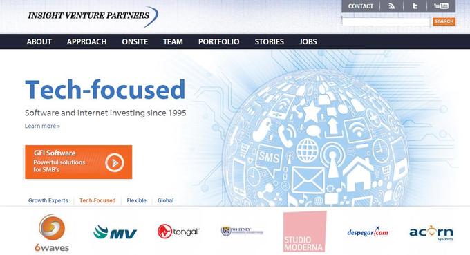 Insight Venture Partners最近一轮融资中募集资金高达25.7亿美元