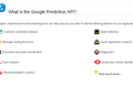 Google推出Prediction API，帮助应用开发者更好的预测分析数据