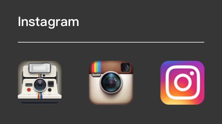 这些你每天都在用的 App，以前长这个样子